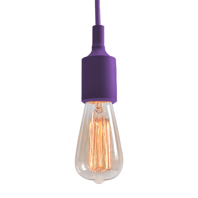 18PARK-果凍吊燈 [紫色,全電壓]