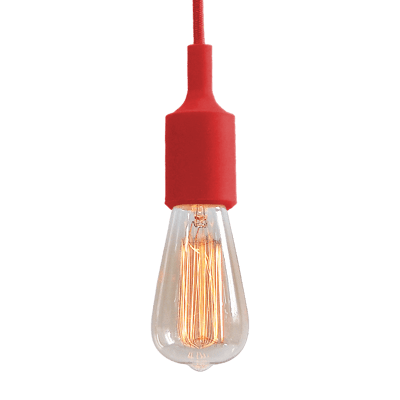 18PARK-果凍吊燈 [紅色,全電壓]