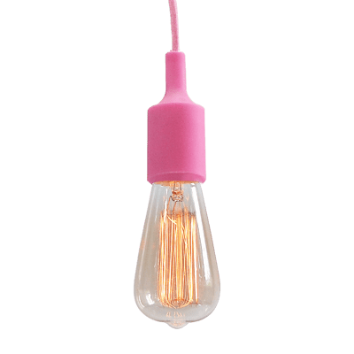 18PARK-果凍吊燈 [粉紅色,全電壓]