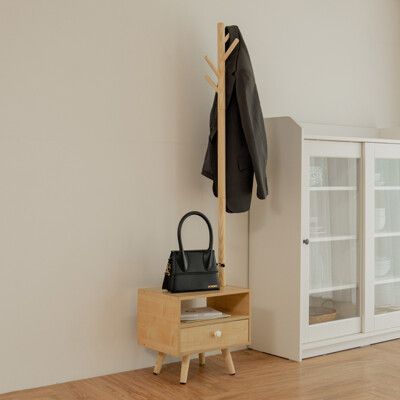 出清特賣【ikloo】北歐風附掛式邊桌/床頭櫃