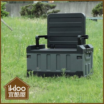 【ikloo】座椅摺疊收納箱
