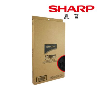 【SHARP 夏普】活性碳過濾網 KC-JD50T-W 適用 原廠公司貨 FZ-D40DFE