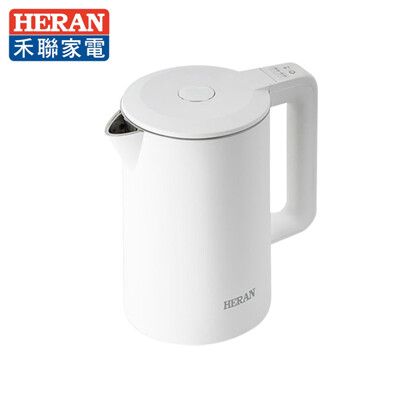 【禾聯 HERAN】 1.7L 智慧溫控 雙層防燙 電茶壺 快煮壺  HEK-17GL010