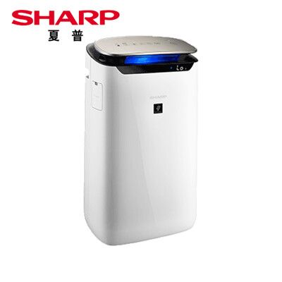 【SHARP 夏普】19坪 自動除菌離子 過濾PM2.5 空氣清淨機 FP-J80T-W