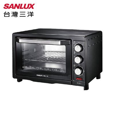 【SANLUX 台灣三洋】26公升 雙層玻璃門  旋風 電烤箱 烤箱 SK-26C