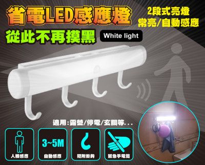 可吊掛LED感應燈(電池款)