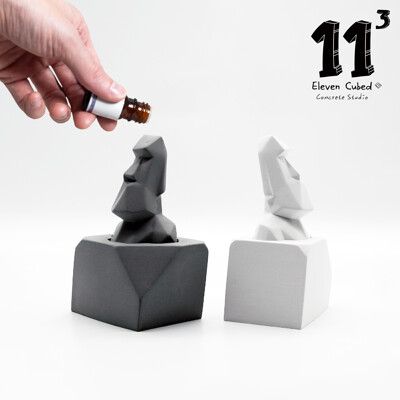 11³ Cuddle MOAI Aroma stone I 溫暖摩艾擴香石 I 附5ml精油－