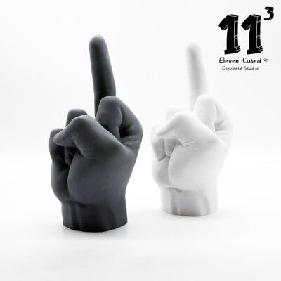 11³ 17cm Flip the BIRD Aroma stone I 中指擴香石 / 戒指架－