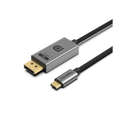 POLYWELL Type-C To DP 1.2 4K60Hz 影音傳輸線 DisplayPort