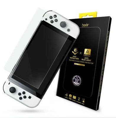 hoda AR 抗反射 德國萊因 抗藍光 玻璃貼 9H 適 Nintendo Switch OLED