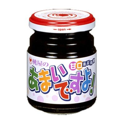 +東瀛go+ 桃屋 甘口海苔醬 145g 玻璃罐裝 海苔佃煮 日本國產海苔使用 配飯食品 日本進口