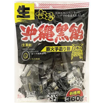 +東瀛go+ 日本進口 松屋沖繩黑糖 360g 硬糖 沖繩黑飴 高溫直火焚 生黑糖.拜拜