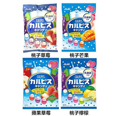 +東瀛go+ ASAHI CALPIS 可爾必思水果糖 96g 綜合水果糖 乳酸糖果 期間限定