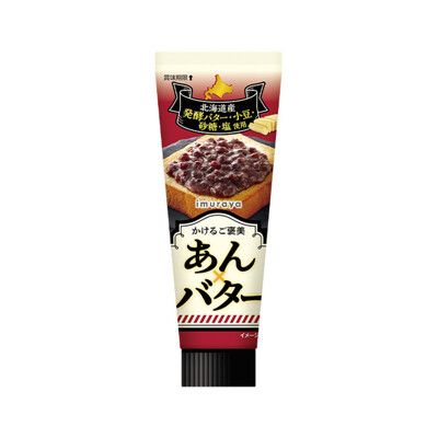 +東瀛go+井村屋  紅豆奶油抹醬 130g 管狀 紅豆醬 抹醬 果醬 北海道產奶油 吐司抹醬 日本