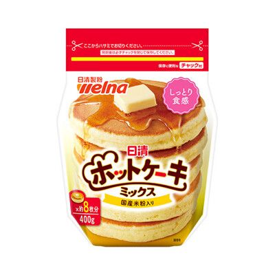 +東瀛go+ 日清製粉 日清經典鬆餅粉 400g 鬆餅粉 甜點材料 日本產米粉 鬆餅 NISSIN