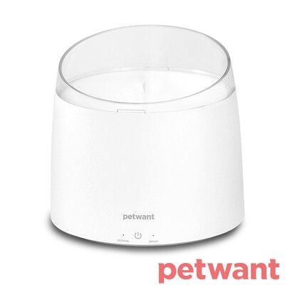 PETWANT 紫外線渦流循環寵物活水機 W2-UV-TW (全配版)-白色