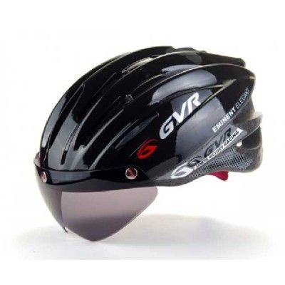【路達】GVR- 自行車安全帽- G203V 原色系列-黑 台灣製造