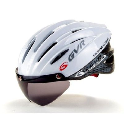【路達】GVR-自行車安全帽-白 台灣製造