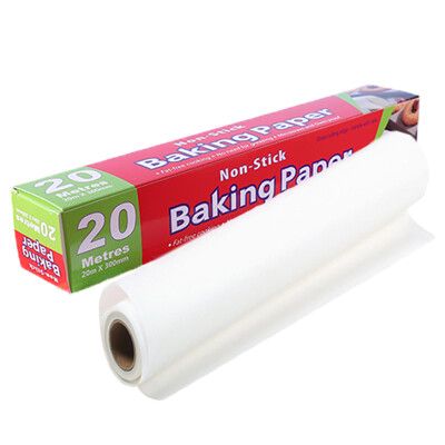 (20M)烘焙紙捲 烘焙紙 烤盤紙 烤箱紙 硅油紙 氣炸鍋紙 雙面烤盤紙 調理紙 烘焙 餐廚