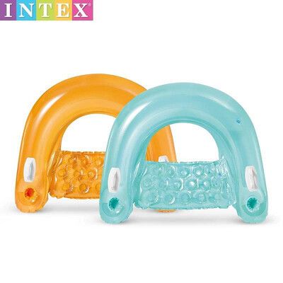 正品 INTEX 美國 坐式浮排 水上浮排 扶手靠背躺椅 浮板水上躺椅【YF20101】