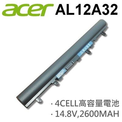 宏碁高品質電池AL12A32 Aspire V5 Touch V5-431 431P-21174G5