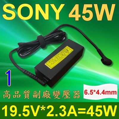 SONY 高品質 45W 19.5V 2.3A 變壓器 SVT13 SVZ13 VGP-AC19V7