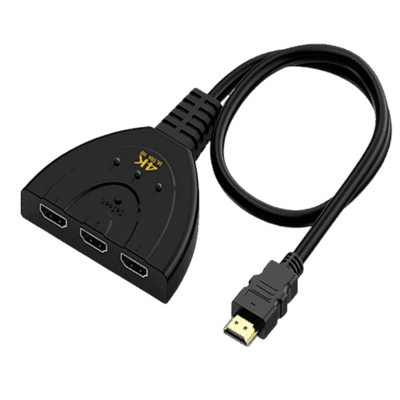 高清 HDMI Switcher 三進一出切換器 支援4K高品質影片