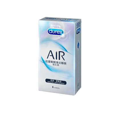 即期品 Durex 杜蕾斯．AIR輕薄幻隱裝保險套(8入)