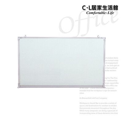 【C.L居家生活館】Y149-17 單面磁性白板(3x4尺)/黑板/告示板/展示板/留言