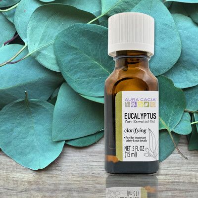 【Aura cacia】美國進口 100%純淨天然 尤加利原萃精油 (15mL)