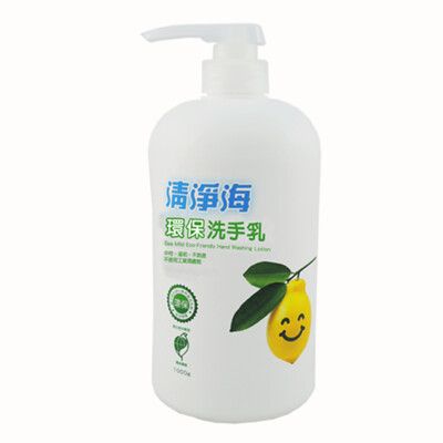 清淨海 環保洗手乳 1000ml 家庭6入組