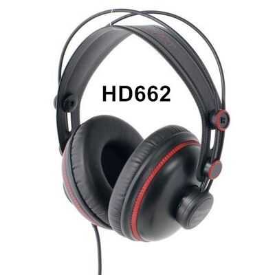 Superlux HD662 HD662B HD662F 封閉式 耳罩式 舞台 錄音室 監聽耳機