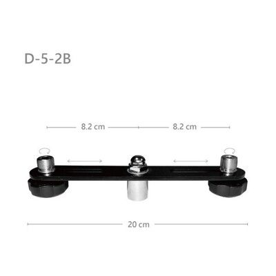 stander d-5-2b 麥克風一轉二輔助架 可架二支麥克風(直播 錄音 收音 主播 唱歌 使用