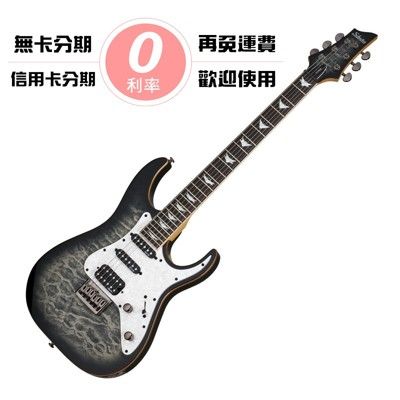 ☆唐尼樂器︵☆分期免運 Schecter Banshee-6 Extreme 漸層炭色雲紋 無搖座