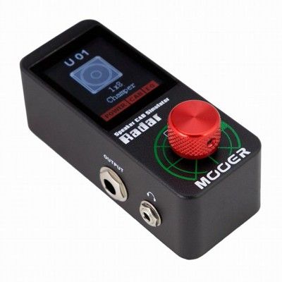 ☆ 唐尼樂器︵☆ MOOER Radar 雷達後級 CAB 音箱模擬 電吉他 Bass 單顆效果器(