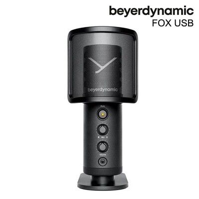 公司貨免運 Beyerdynamic FOX USB 錄音室級 電容式麥克風 附防噴罩