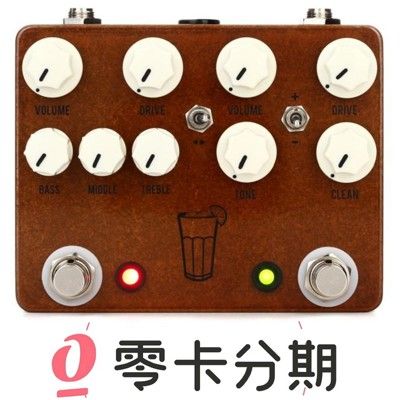 免運送短導 JHS Sweet Tea V3 Overdrive/ Distortion 手工效果器