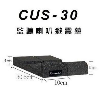 Stander CUS-30 專業 監聽喇叭 書架型喇叭 防震墊 避震墊 隔離墊材(內含4片)