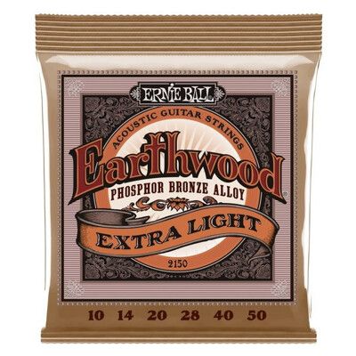 美國原裝 ERNIE BALL 2150 (10-50) 磷青銅/紅銅 木吉他弦 民謠吉他弦 套弦