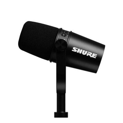 美國 SHURE MV7 XLR/USB 人聲專用 動圈式 麥克風 遊戲 直播 Podcast