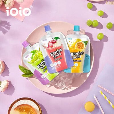 【ioio 超口感蒟蒻飲】低卡0脂肪 蒟蒻飲 果凍杯 凍飲 即飲 蒟蒻飲 果凍飲 果凍 水果蒟蒻飲