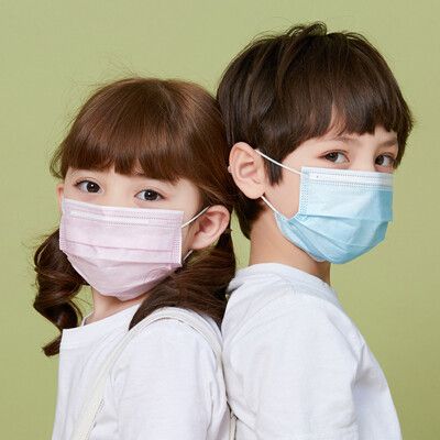 【淨新】醫療口罩50入 兒童平面款 適用4-10歲 平面口罩 防疫口罩 醫療 醫用