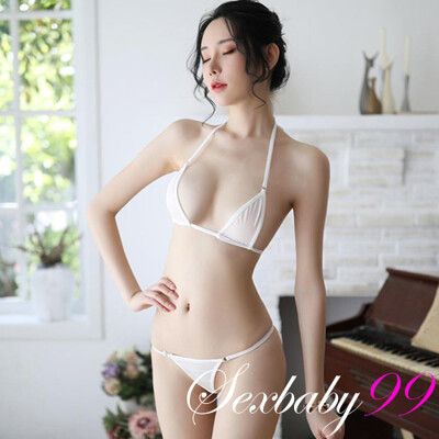 【Sexbaby99】三點不露-性感比基尼掛脖情趣內衣兩件組_內衣_內褲_三角褲_丁字褲_開襠褲