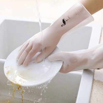 PVC橡膠洗碗手套