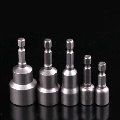 【54C1K】磁性套筒-17x65mm 強磁六角套筒 強力磁鐵 六角軸套筒 自攻螺絲 電鑽 起子