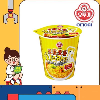 韓國泡麵 OTTOGI 不倒翁 起司風味湯杯麵 杯裝 62g 韓國起司泡麵 起司杯麵 起司湯麵 泡麵