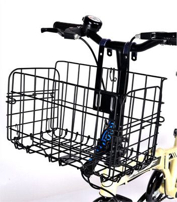 自行車折疊車籃/加粗款前後掛式側掛式車籃