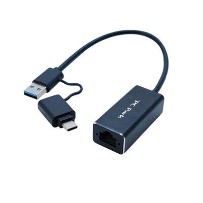 PC Park PC Park LAN-01/USB-A+C轉RJ45網路卡