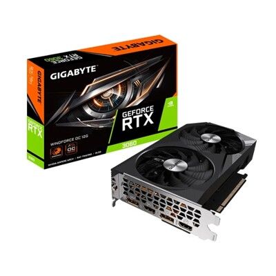 GIGABYTE 技嘉 RTX3060 WINDFORCE OC 12G顯示卡(註4)