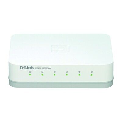 D-Link DGS-1005A 5埠Giga 交換器(塑殼)